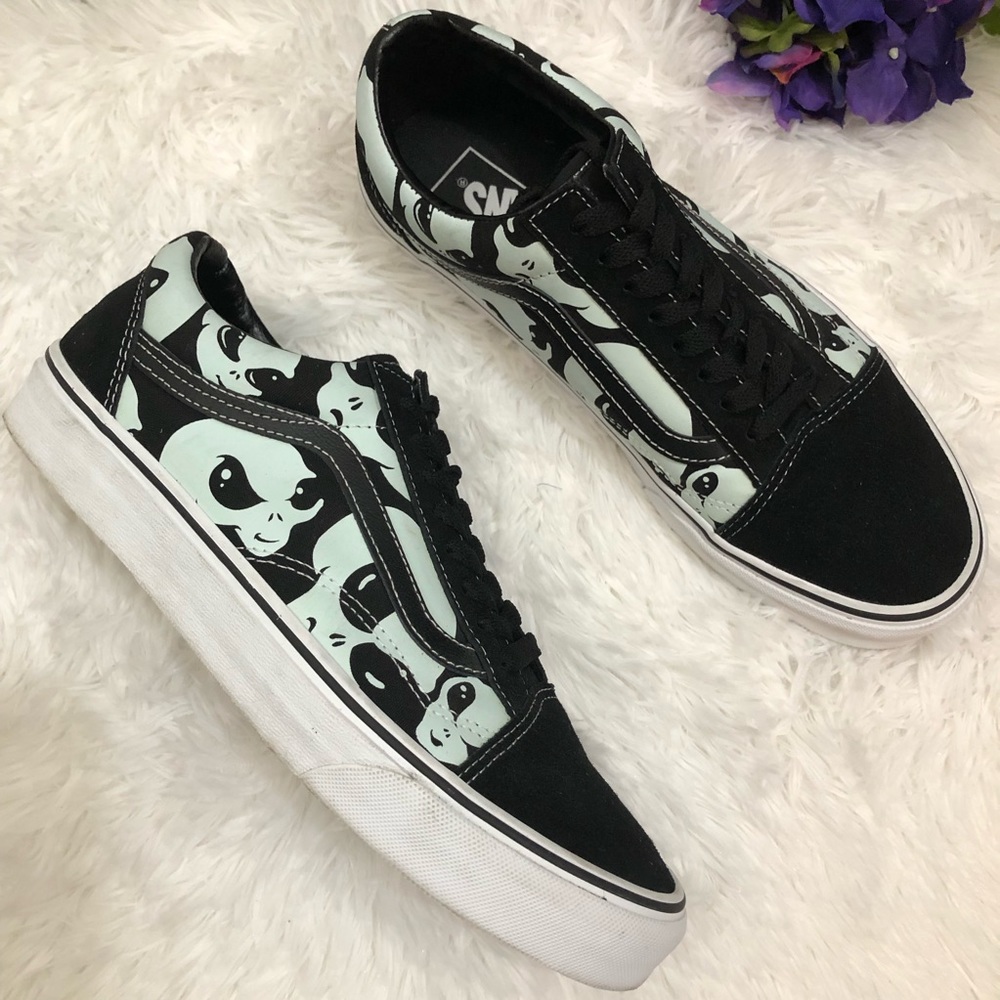 VANS old skool Glow in the Dark Sneakers - Picture 4 of 8